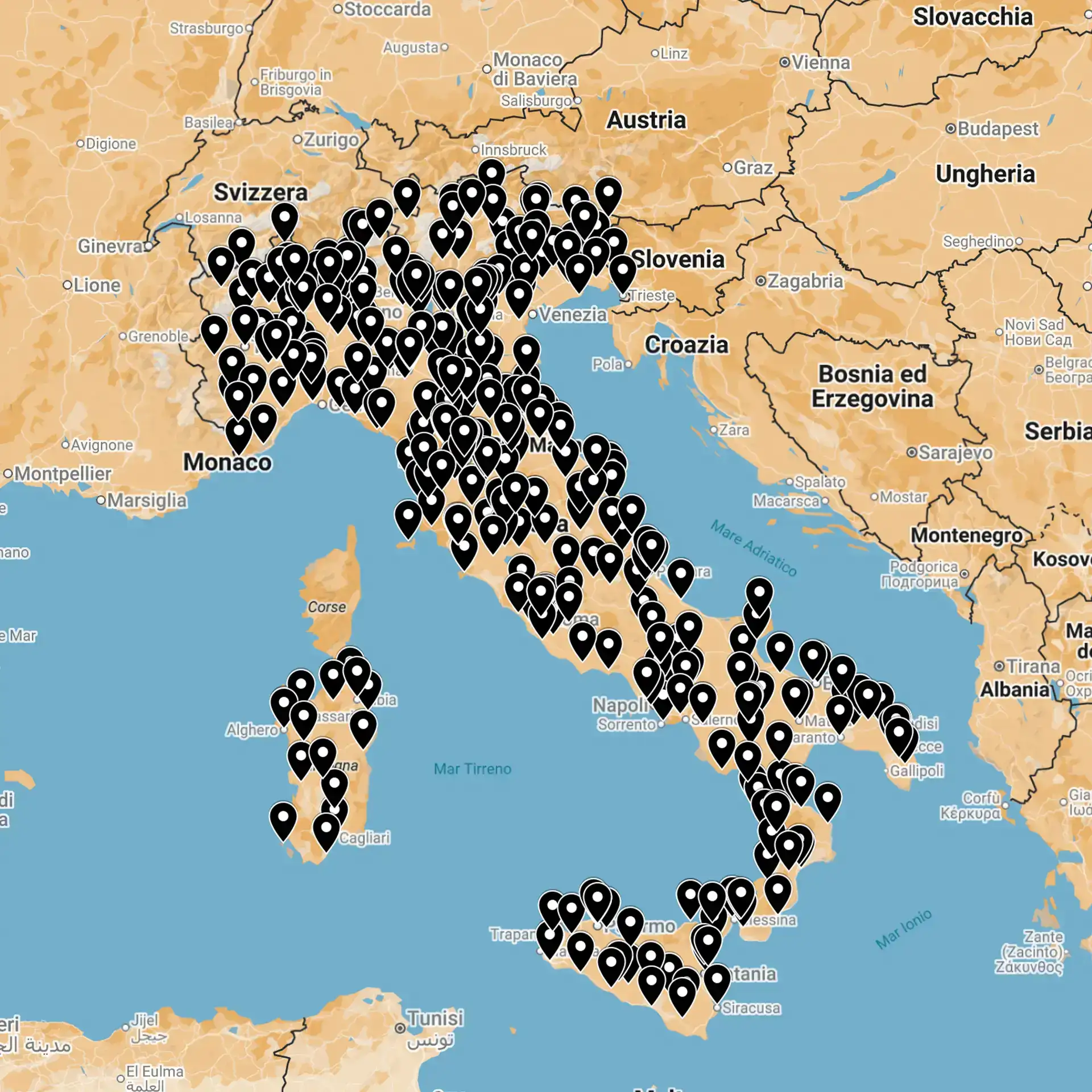 Un unico interlocutore su tutto il territorio nazionale